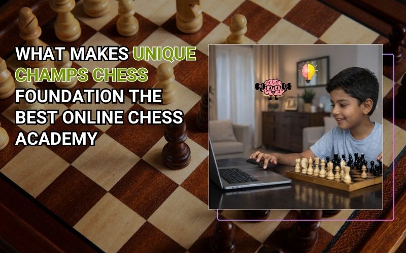 Senior man playing chess